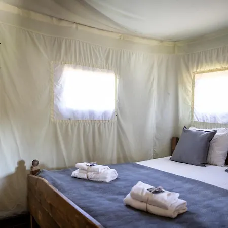 خيمة فخمة Glamping Tent Domaine Bonneblond Saint-Désiré